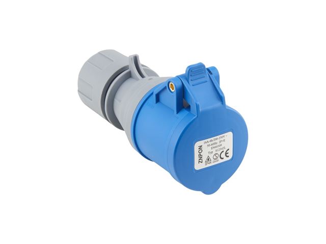 Hunstik CEE 17 3-pol med LED
