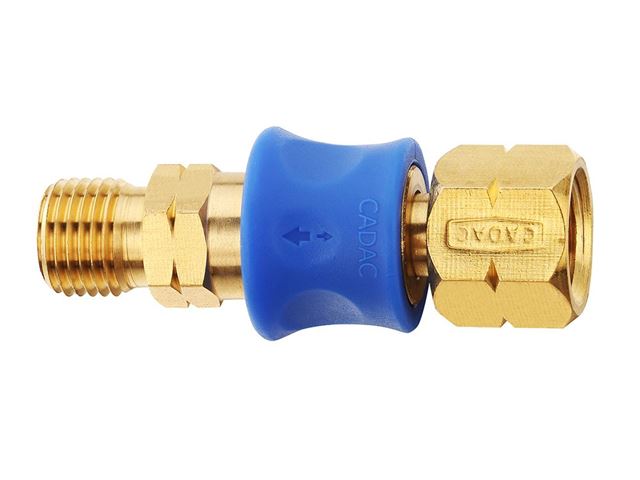 Gasstuds 1/4" og quick-kobling