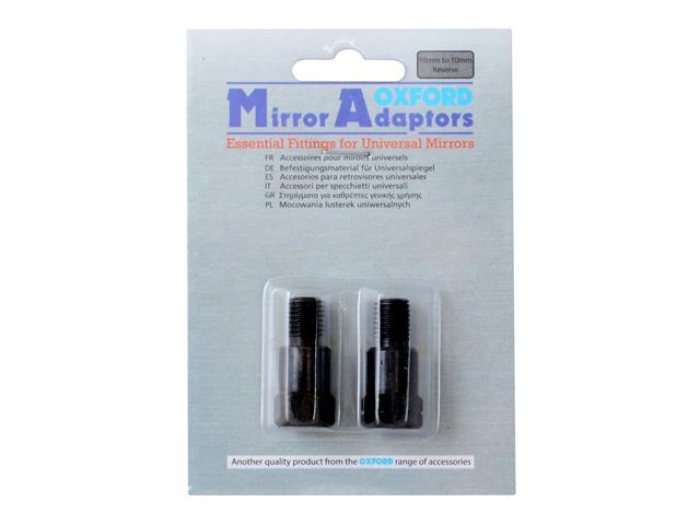 Oxford Mirror Adapter 10mm to 10mm linksgevind