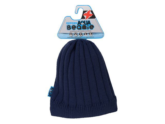 Aqua Beanie Navy
