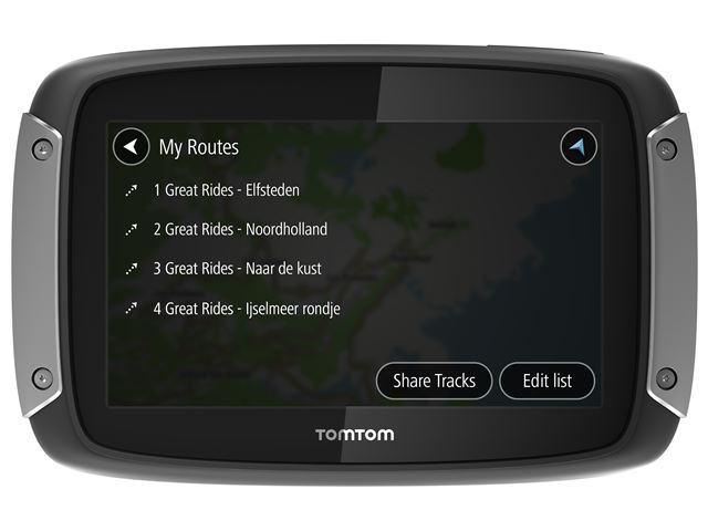 TomTom Rider 410 Premium World Map