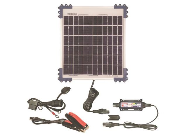 Solar Pulse Charger  12V with 10W solar panel