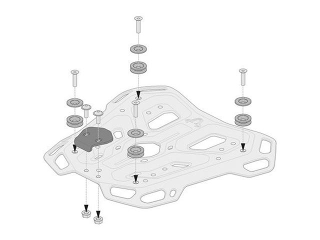 Adapter kit til ADV-RACK TRAX EVO/ION/ADV