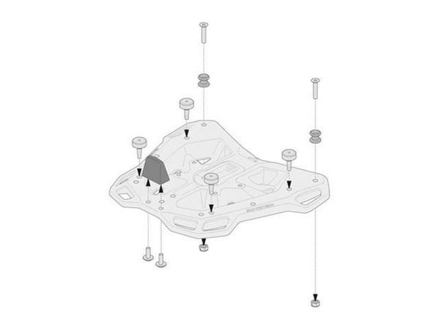 Adapter kit til ADV-RACK GIVI MONOKEY