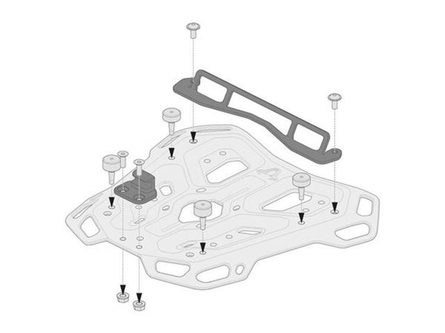 Adapter kit til ADV-RACK SHAD