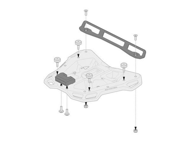 Adapter kit til ADV-RACK SHAD 2