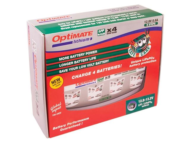 OPTIMATE Lithium 4 bank TM484