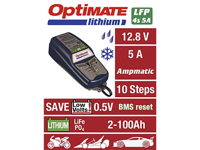 OPTIMATE LITHIUM 4S 12,8V/13,2 5A LADER TM290