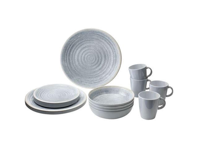 Mirage servicesæt, 16 dele. Bemærk uden anti-slip.
