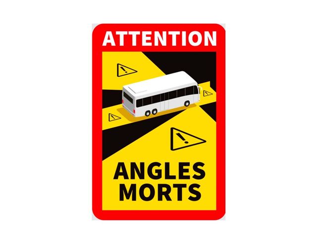 Skilt - Blinde vinkler