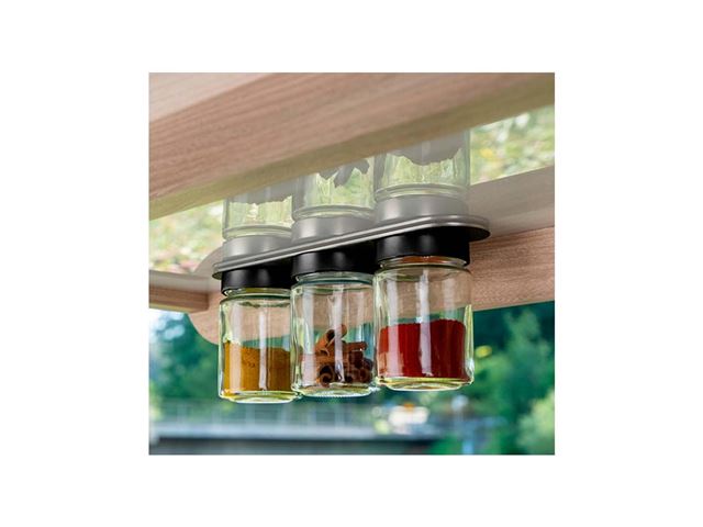 Silwy Krydderiglas - Krystal - Sæt med 3 stk