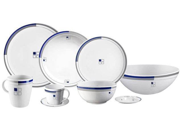 Tuscany krus 30 cl. Petroleumsblå. Med antislip