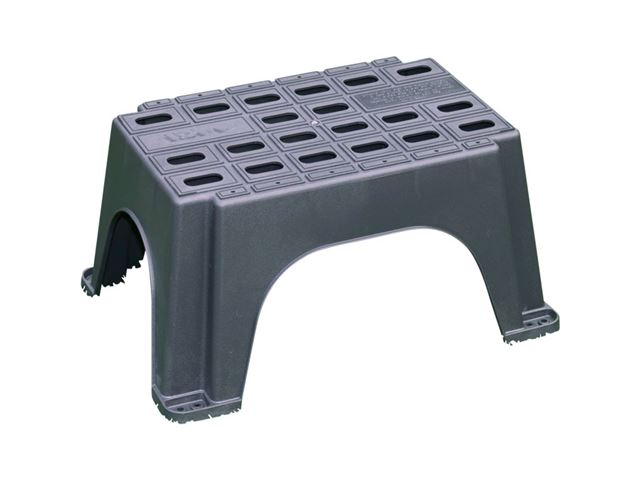 Trappetrin, enkelt - MGI. Plast. 42,5 x 28 x 25,5 cm 