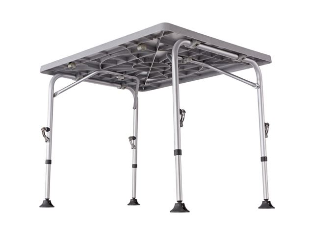 Westfield Smart Star campingbord, 90 x 70 cm. Lys grå.
