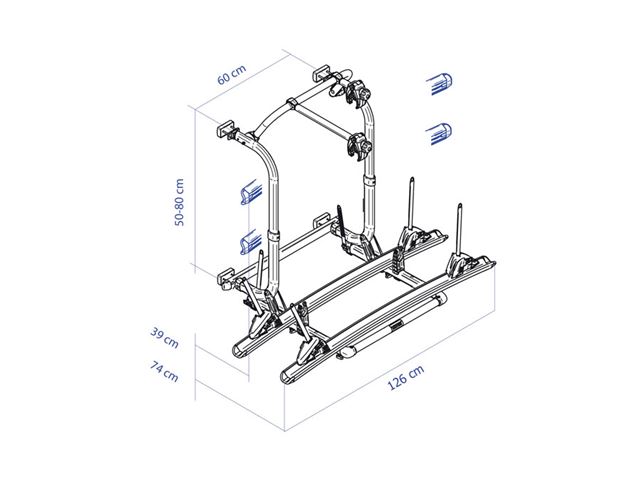 Cykelholder - Thule Elite G2 (Kort model)