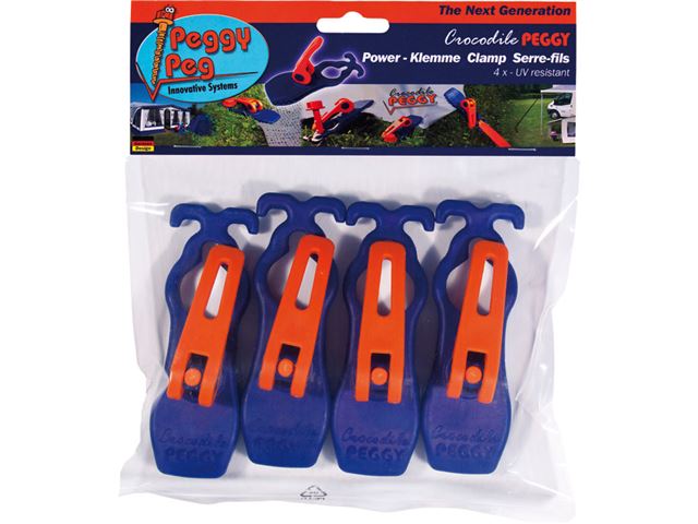 Crocodile Peggy - multifunktionel og trinløs indstillelig spændeklemme