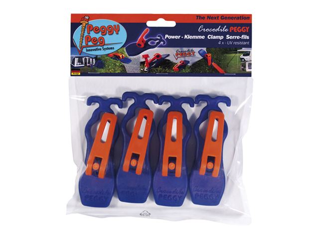 Crocodile Peggy - multifunktionel og trinløs indstillelig spændeklemme