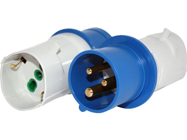 Adapter - Schuko - HUN - CEE 17 HAN