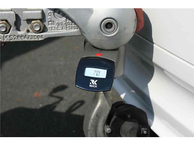 Elektronisk kugletryksmåler - for enkelt aksel