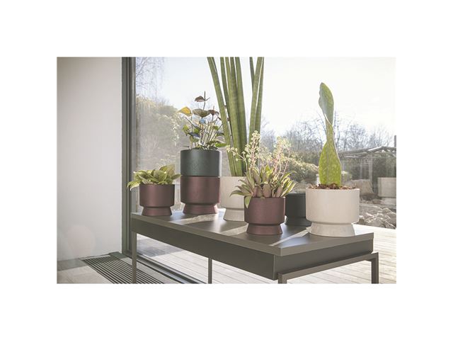 Rosendahl urtepotteskjuler, grøn. Ø12 cm.