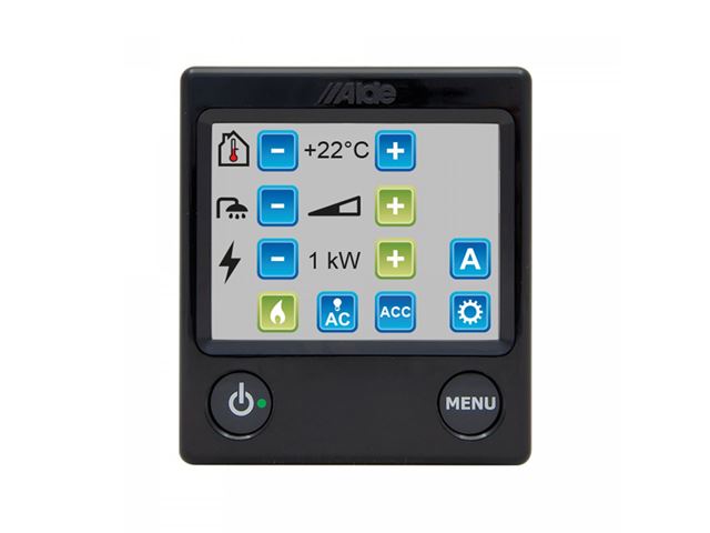 Betjeningspanel - ALDE 3020HE Sort
