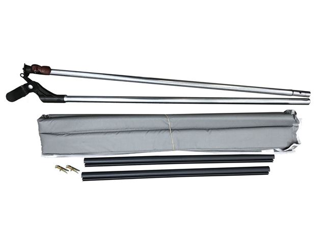 Pudesæt m/zinox BS-stang, enkelt