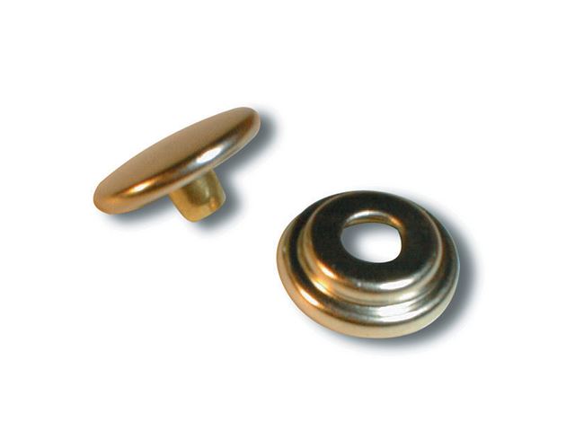 Trykknapper f. stof, (10 stk.)