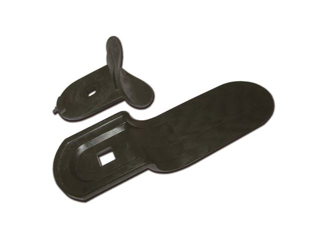 Plastindlæg f. klemmebeslag, (2 sæt)