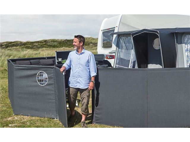 Havelåge til læsejl, 120 cm, Mega, Granite